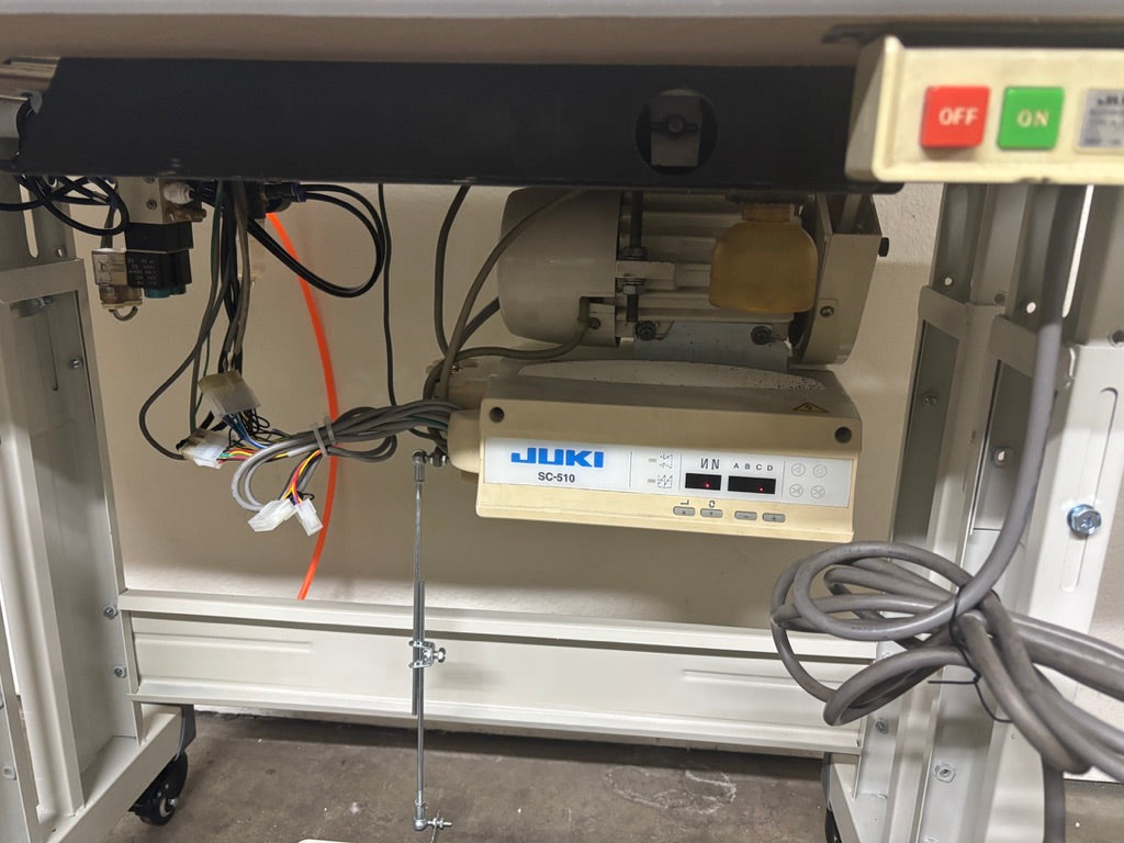 Pre-owned Juki DNU-1541-7 Fully Automatic Walking Foot Sewing Machine