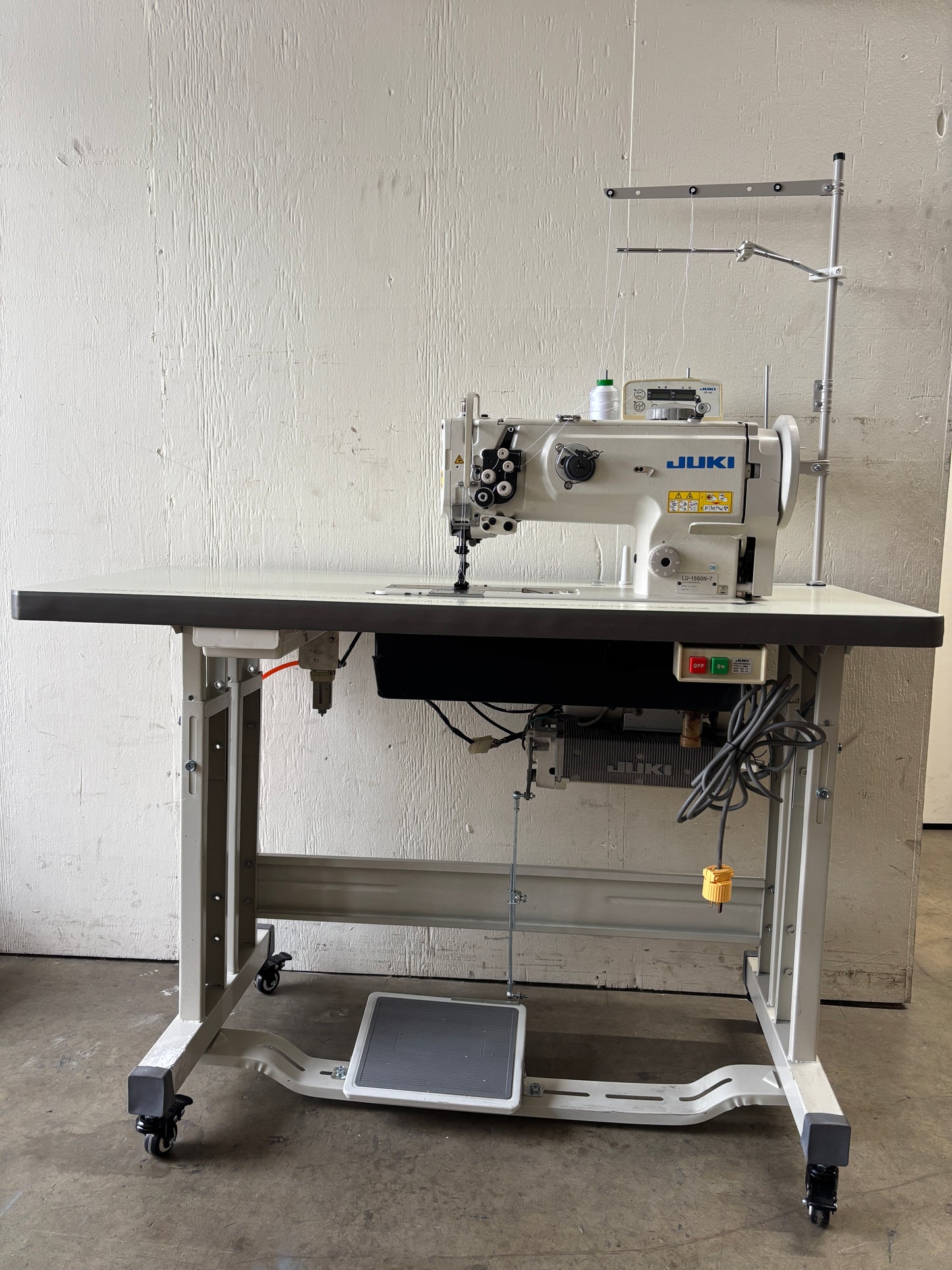 Pre-owned Juki LU-1560N-7 Fully Automatic Walking Foot Sewing Machine