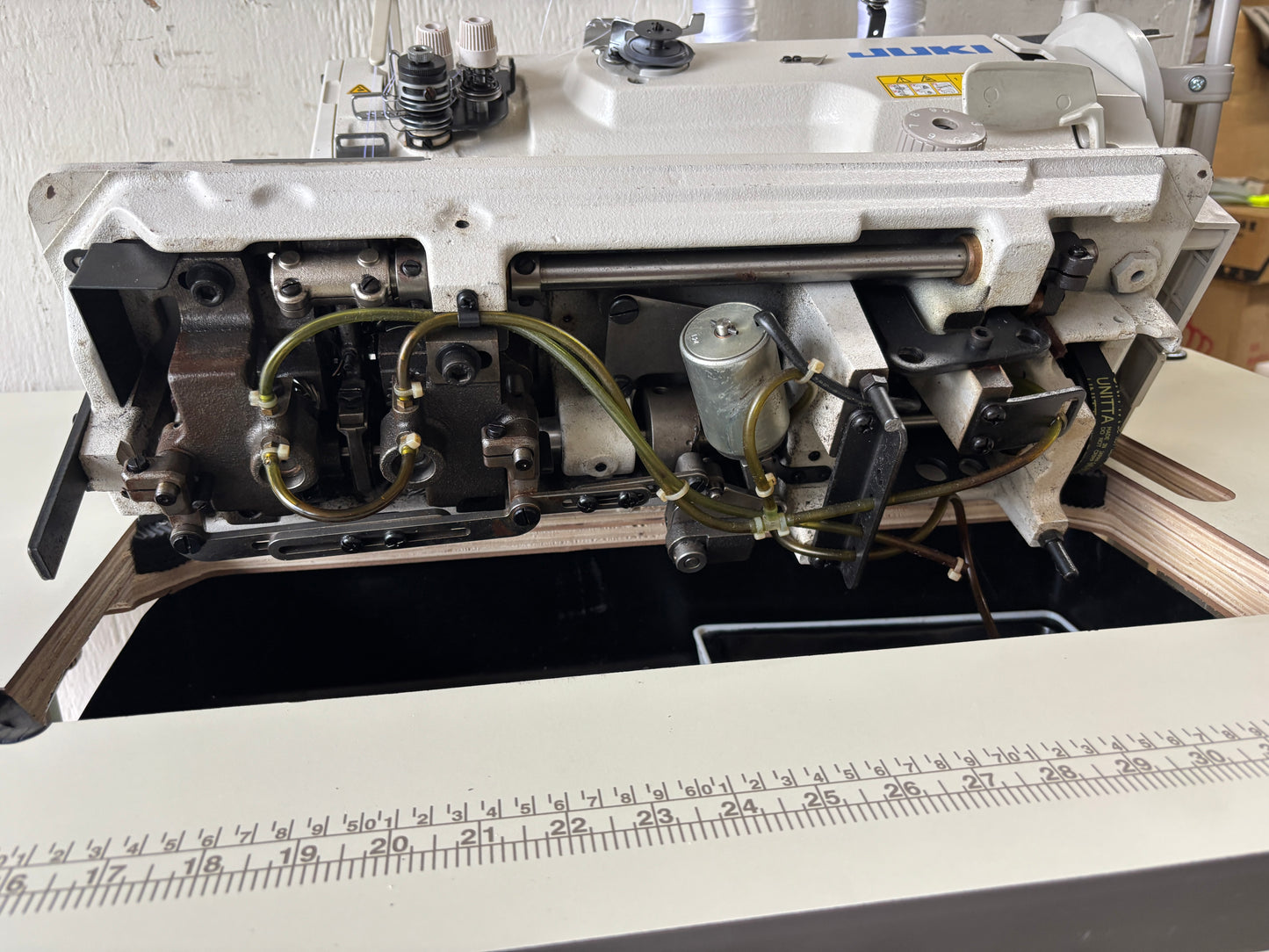 Pre-owned Juki LU-1560N-7 Fully Automatic Walking Foot Sewing Machine