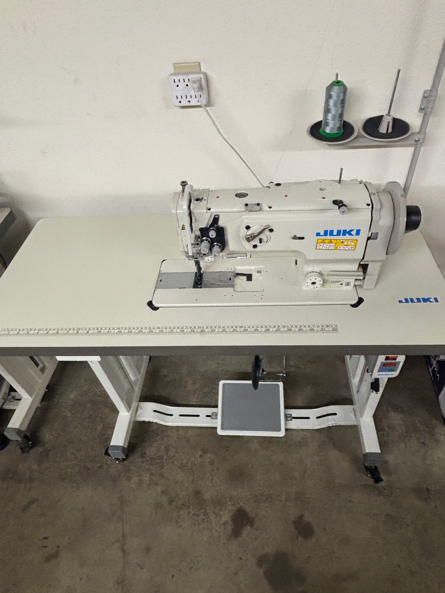 Pre-owned JUKI LU 1508NH Extra Heavy Duty Lockstitch Sewing Machine