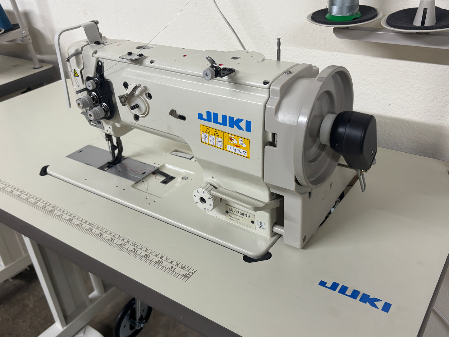 Pre-owned JUKI LU 1508NH Extra Heavy Duty Lockstitch Sewing Machine