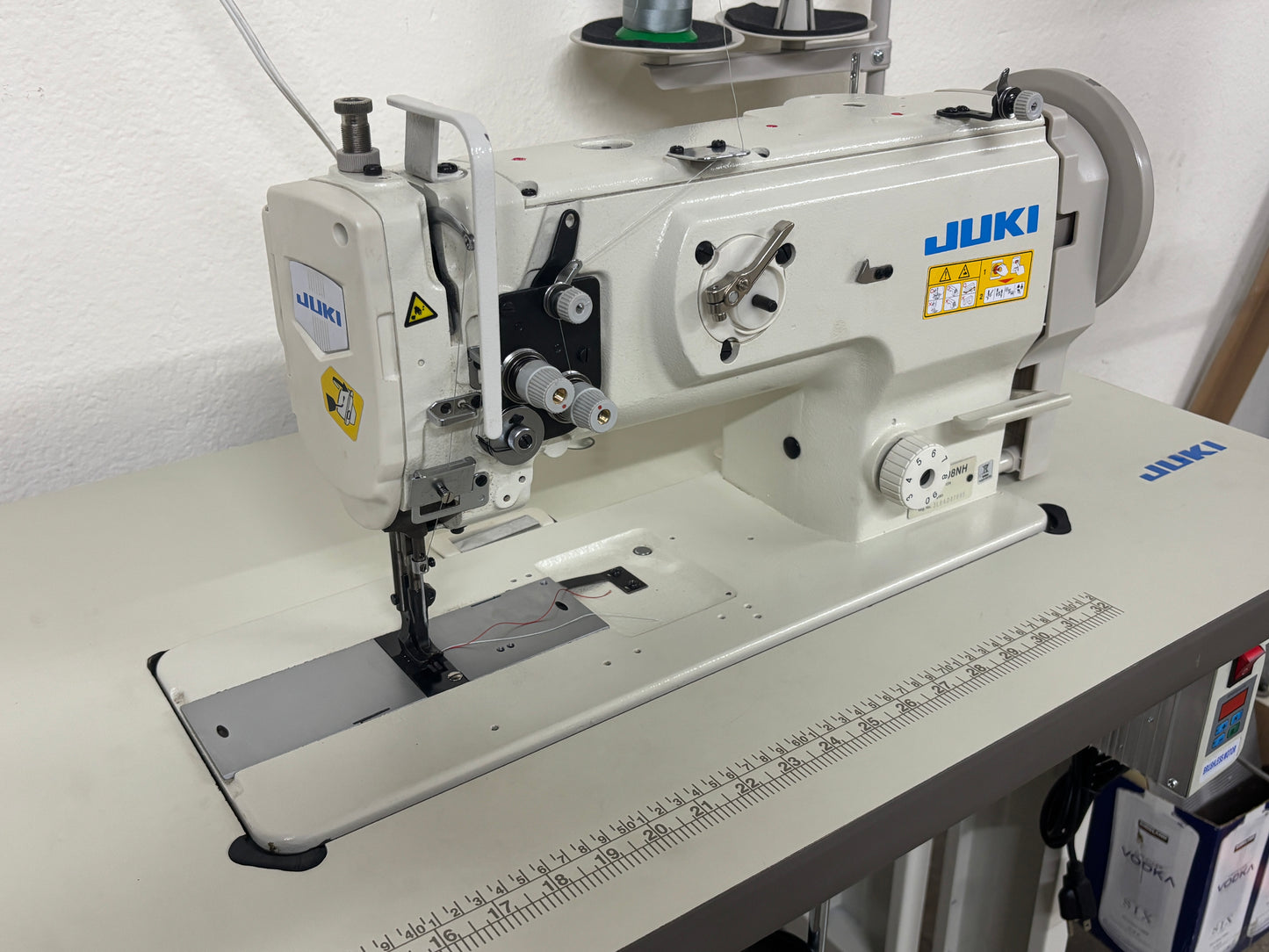 Pre-owned JUKI LU 1508NH Extra Heavy Duty Lockstitch Sewing Machine