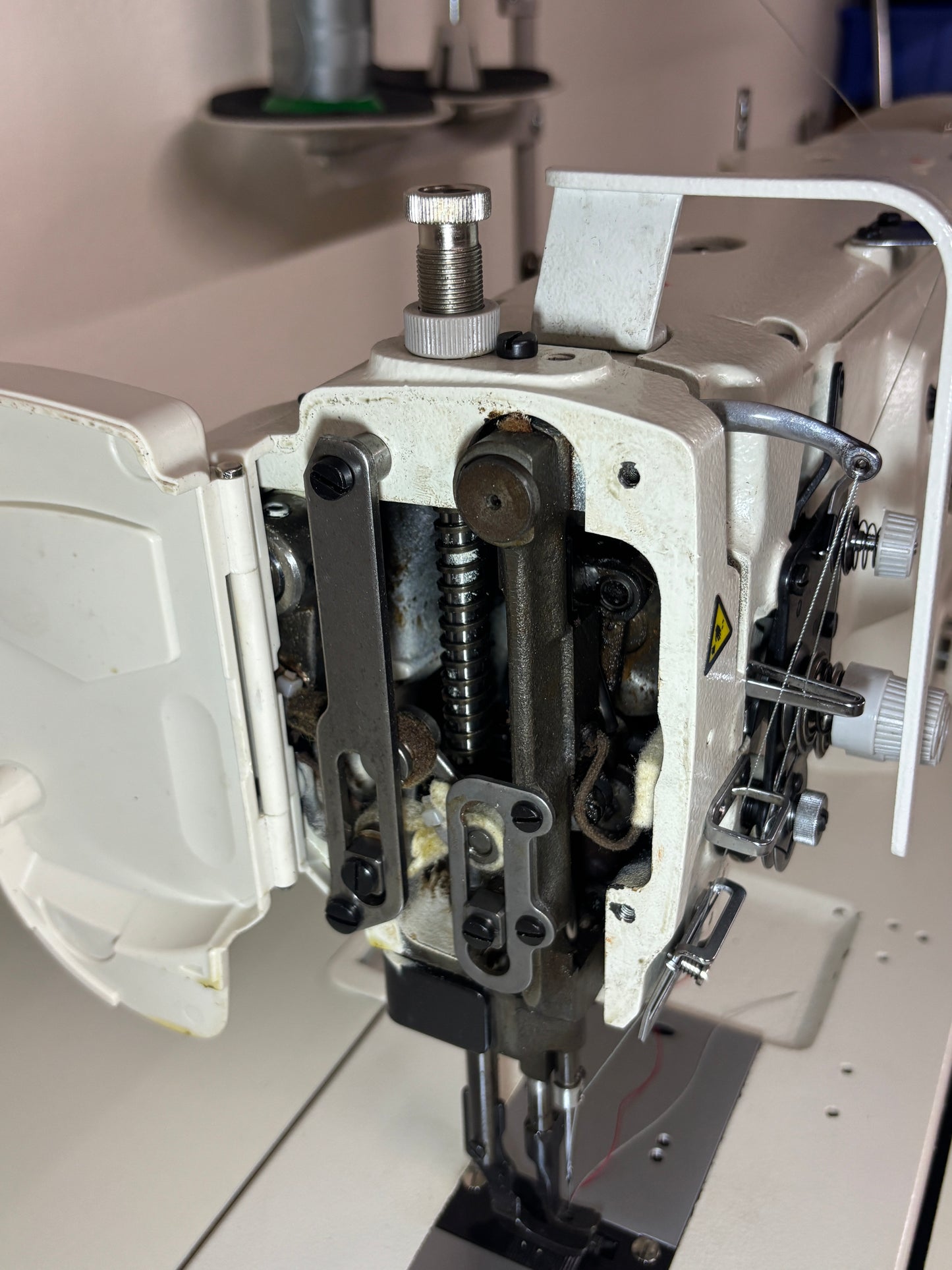 Pre-owned JUKI LU 1508NH Extra Heavy Duty Lockstitch Sewing Machine