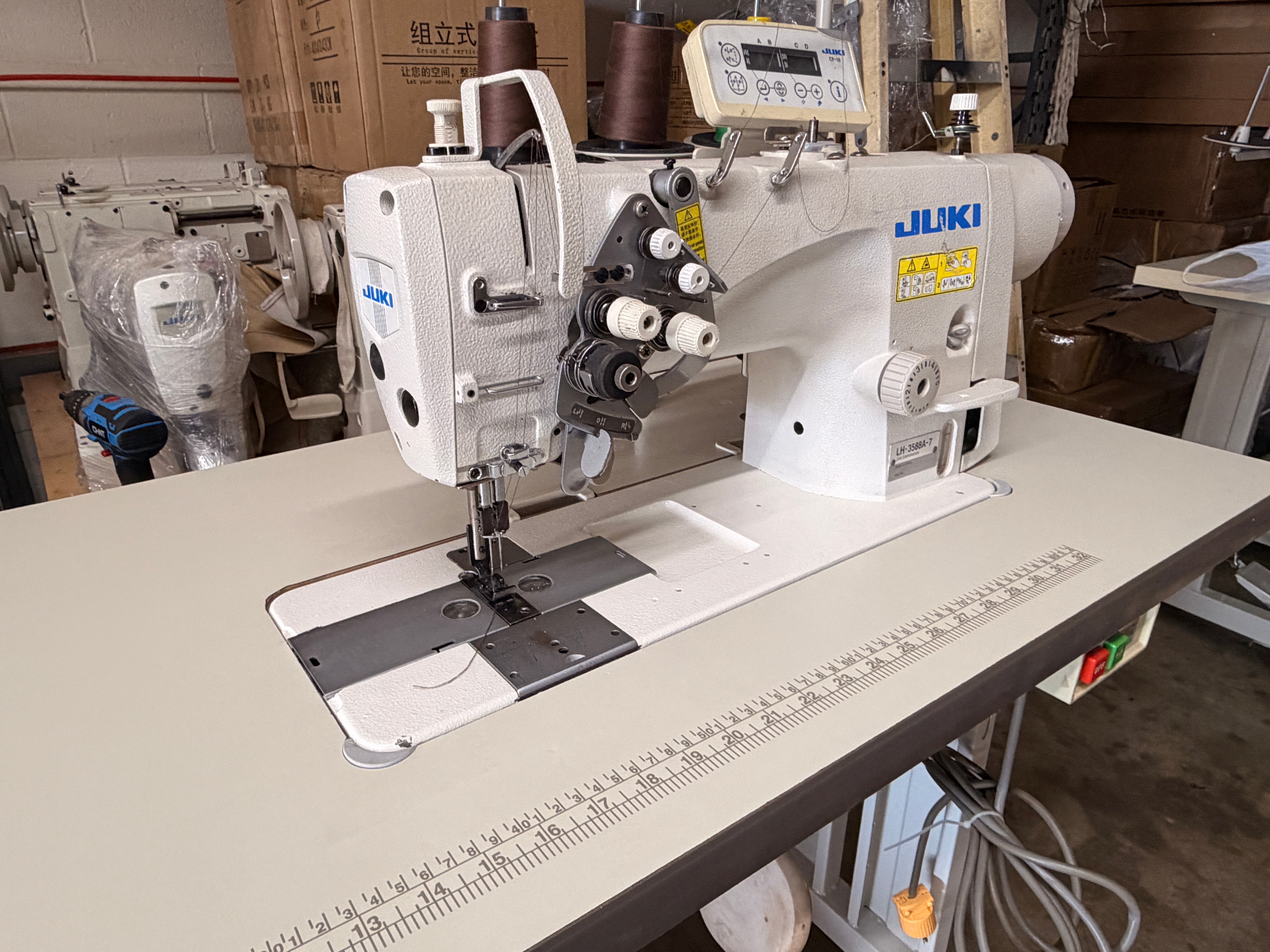 Pre-Owned JUKI LH-3588A-7 Double Needle Machine – forsewing