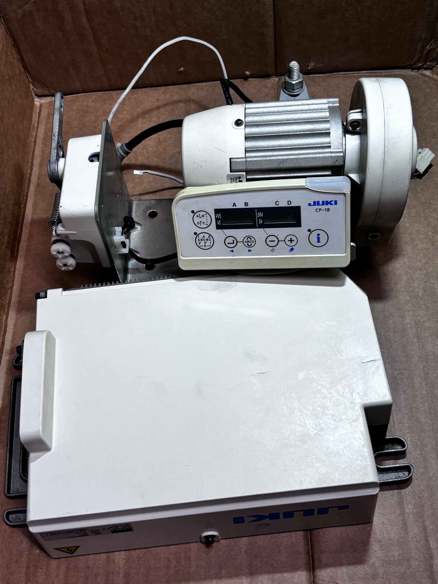 Juki SC920 Used Complete Motor set -- Single phase 110V