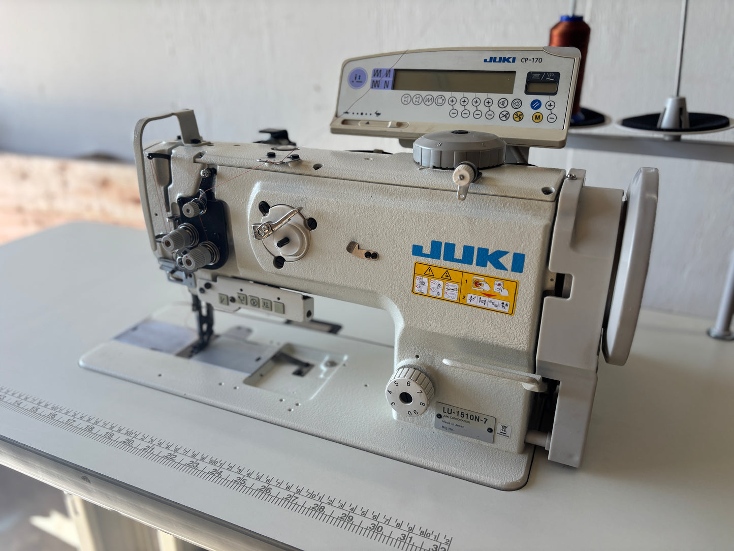 Pre-owned Juki LU 1510N-7 Automatic Walking Foot Sewing Machine