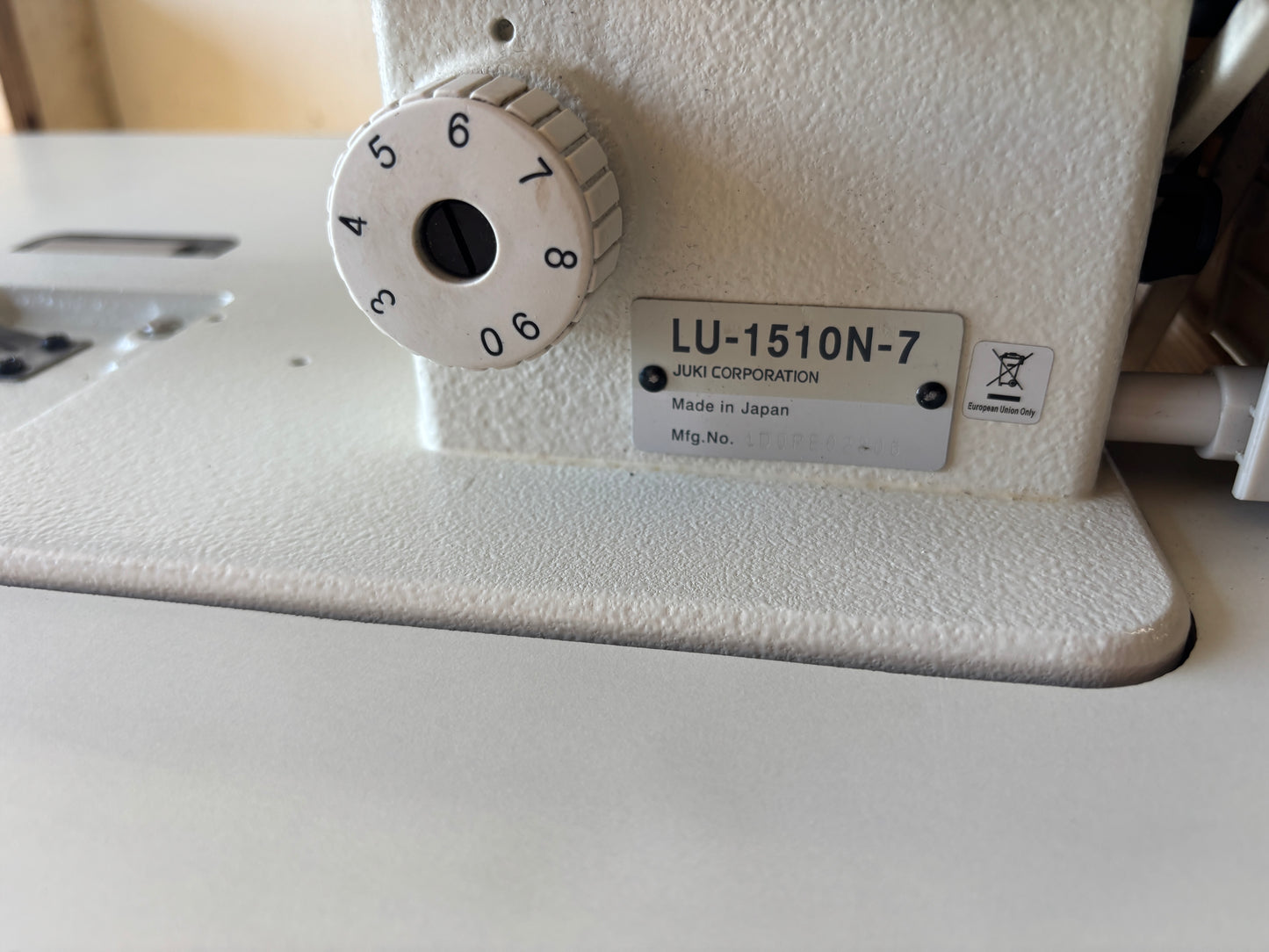 Pre-owned Juki LU 1510N-7 Automatic Walking Foot Sewing Machine