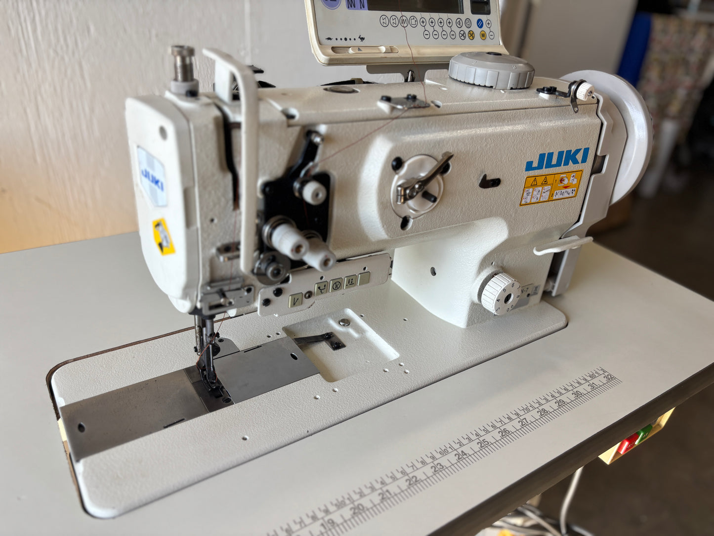 Pre-owned Juki LU 1510N-7 Automatic Walking Foot Sewing Machine