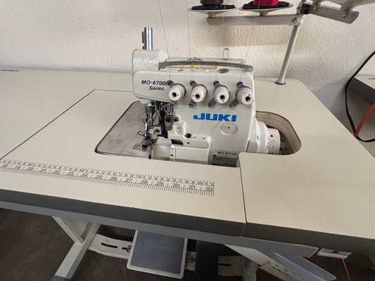 Pre-owned Original Juki MO-6714D Overlock Sewing Machine