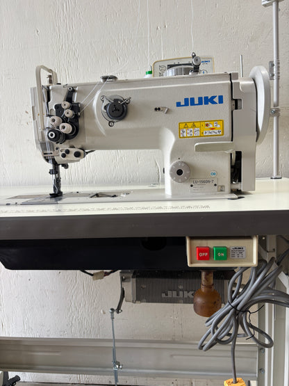 Pre-owned Juki LU-1560N-7 Fully Automatic Walking Foot Sewing Machine