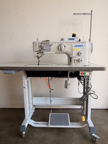 Pre-owned JUKI LU-2810-7 Fully Automatic Walking Foot Sewing Machine