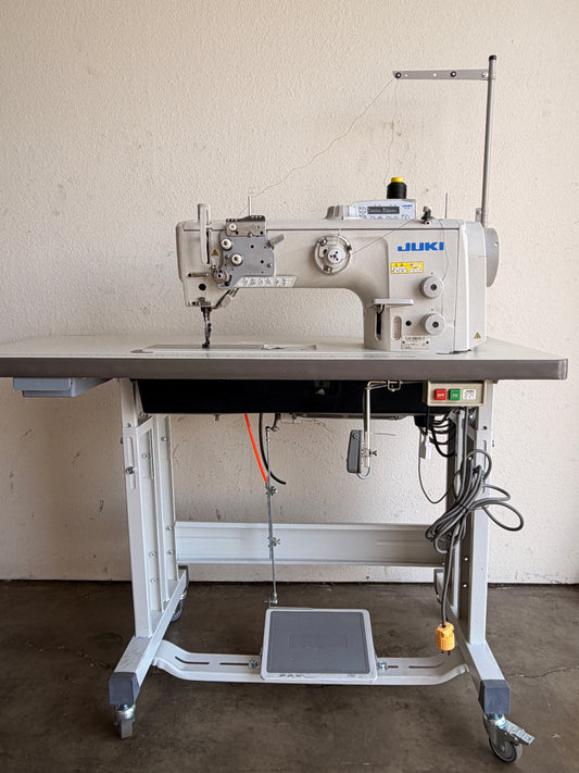 Pre-owned JUKI LU-2810-7 Fully Automatic Walking Foot Sewing Machine