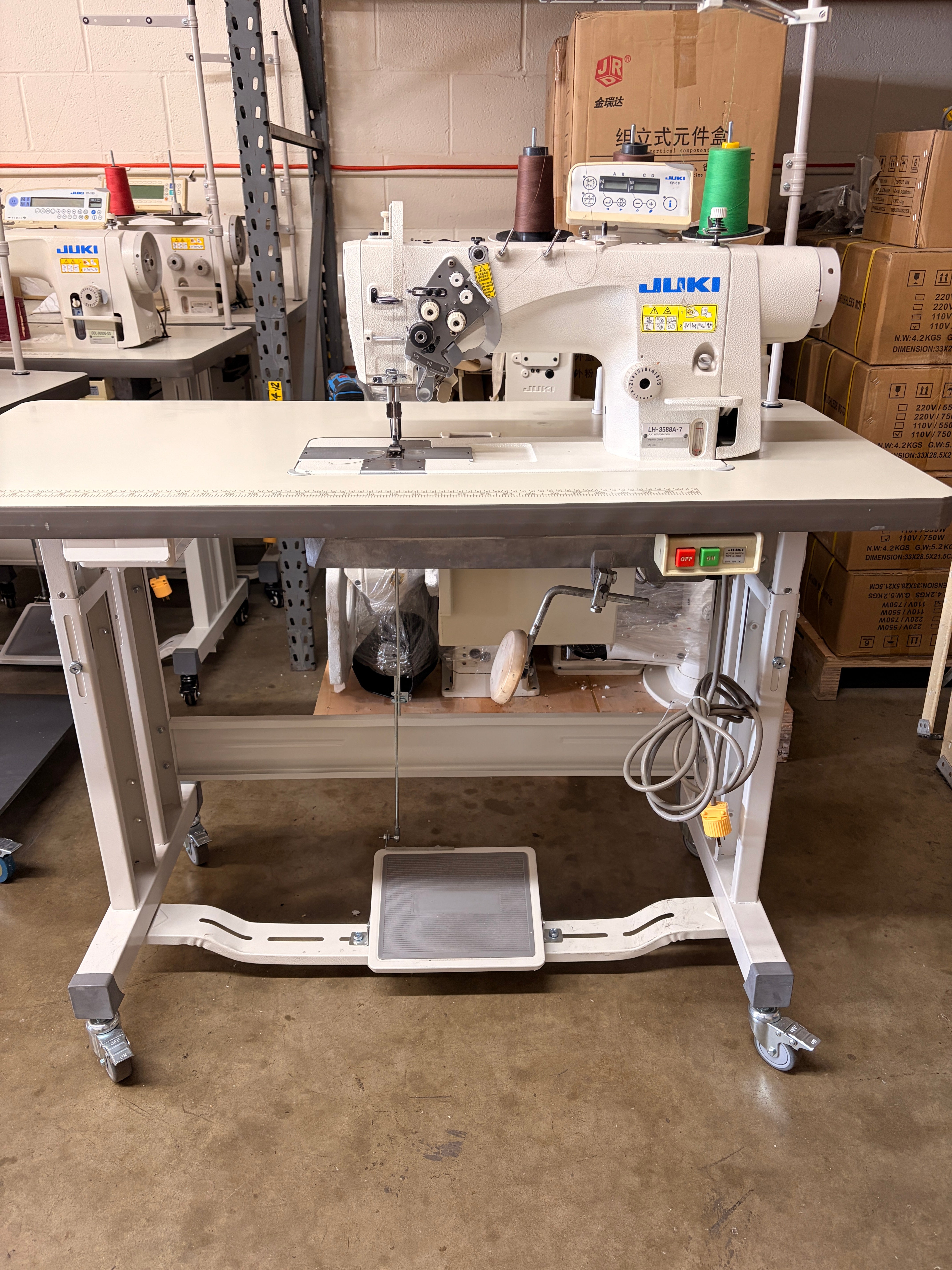 Pre-Owned JUKI LH-3588A-7 Double Needle Machine – forsewing