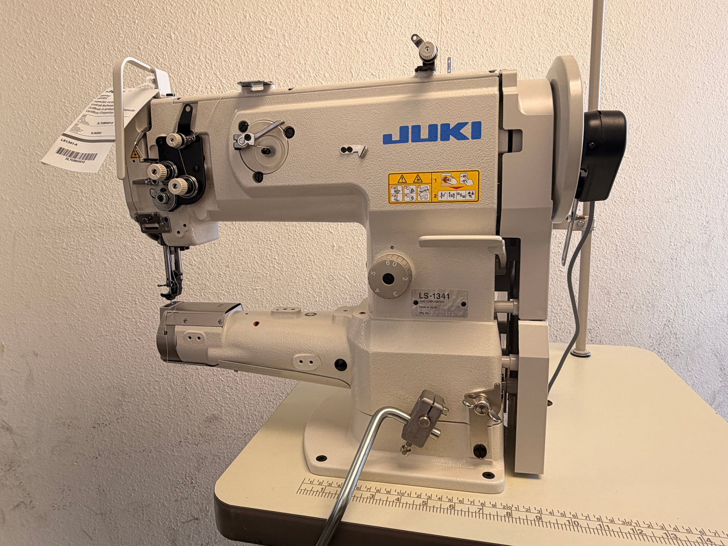 Brand new JUKI LS 1341 Cylinder Arm Walking Foot Sewing Machine