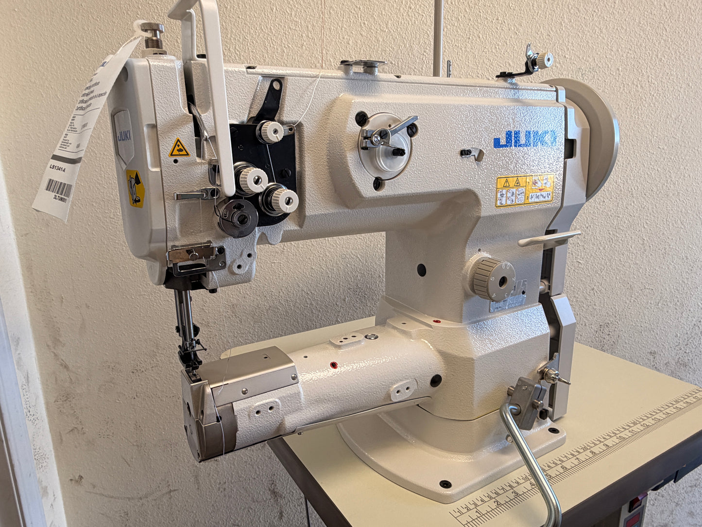 Brand new JUKI LS 1341 Cylinder Arm Walking Foot Sewing Machine